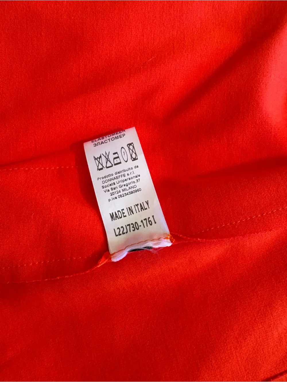 Donnaeffe Milano Women's Orange Blazer